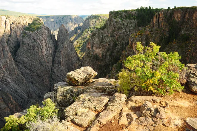 One of those national parks that you must visit for yourself is Black Canyon of the Gunnison.
