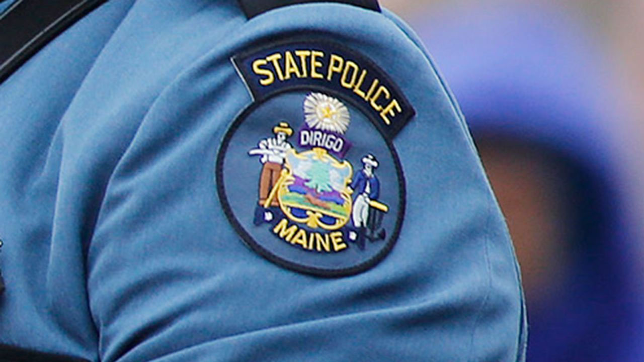 According to officials, a vehicle with a placard warning that it had explosives was fired upon by a Maine state trooper as it approached the US-Canada border.